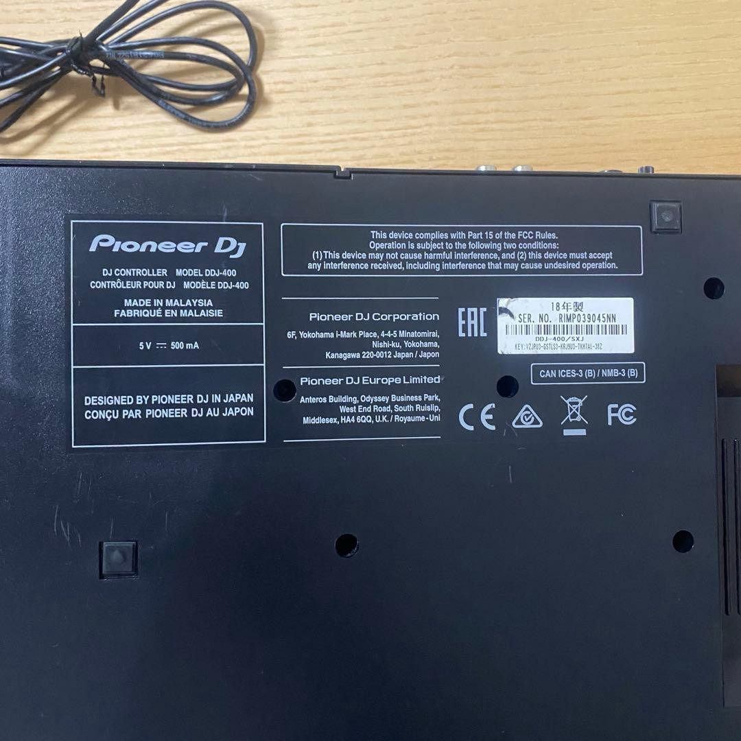 DJ機材 Pioneer DJ ddj-400