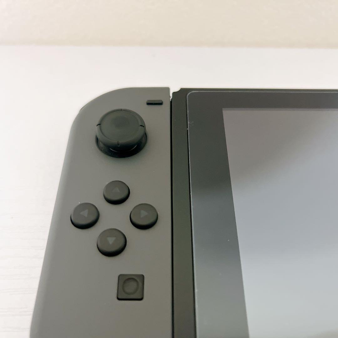 【美品】Nintendo Switch グレー 本体 ケース付き