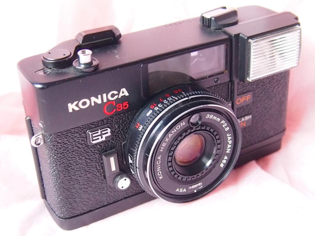 整備済：KonicaコニカC35 EF