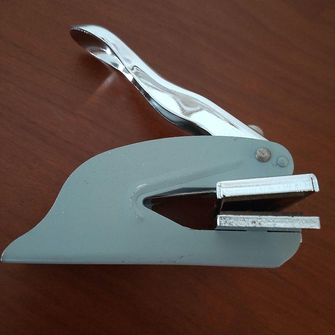 アメリカ ヴィンテージ エンボッサー スタンプ 072212