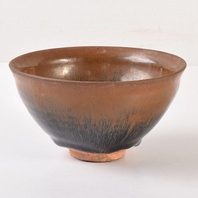 中国　南宋　建窯　禾目天目茶碗　煎茶碗　V　R7811