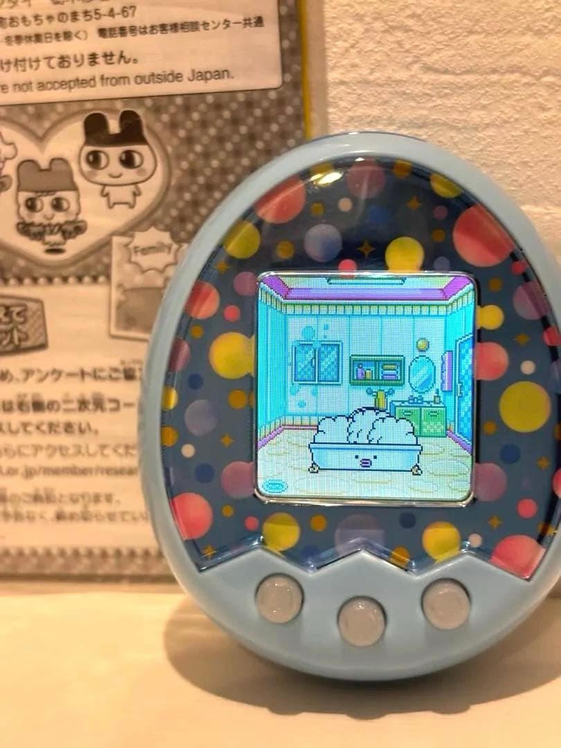美品/たまごっちみくすTamagotchi m!x メロディーバージョン　ブルー