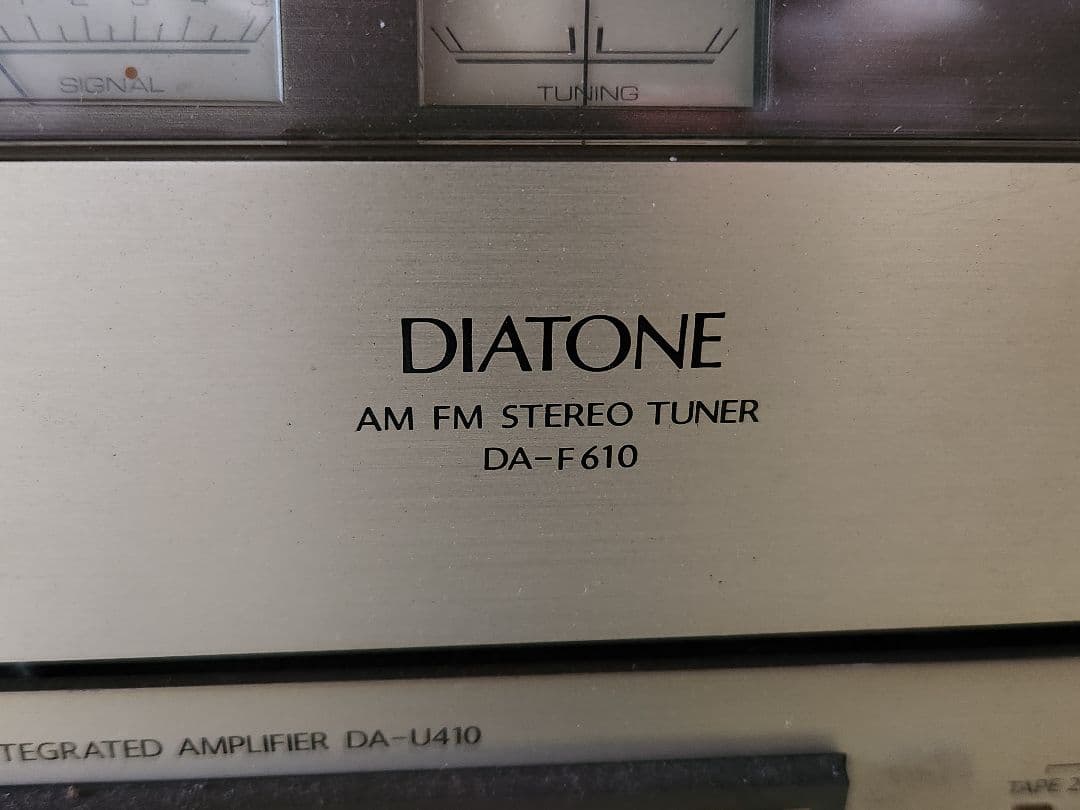 DIATONE ダイヤトーン　カセットデッキ　ターンテーブル 通電OKジャンク品