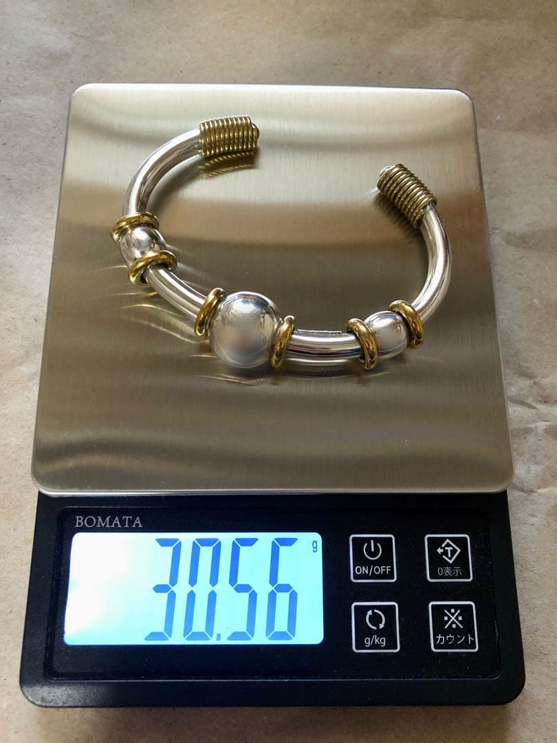 さ*き様 メキシコ製 vintage 925 シルバーバングル メキシカンジュエ