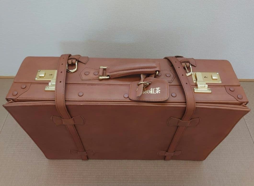 コイズミトランク　未使用　午後の紅茶　バンダナ付　鍵付　未使用　外箱付　新品