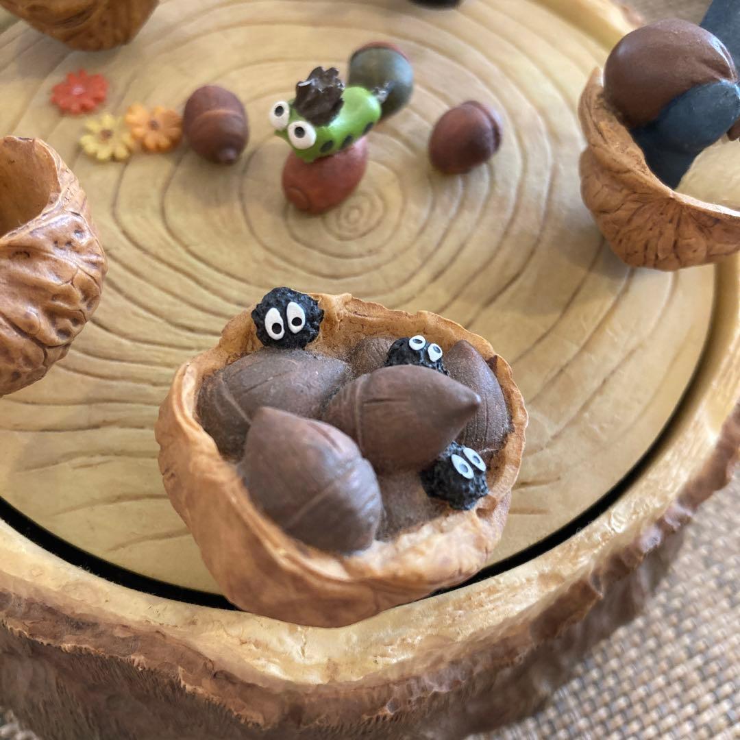 ジブリ となりのトトロ 森の遊園地 くるみのカップ オルゴール