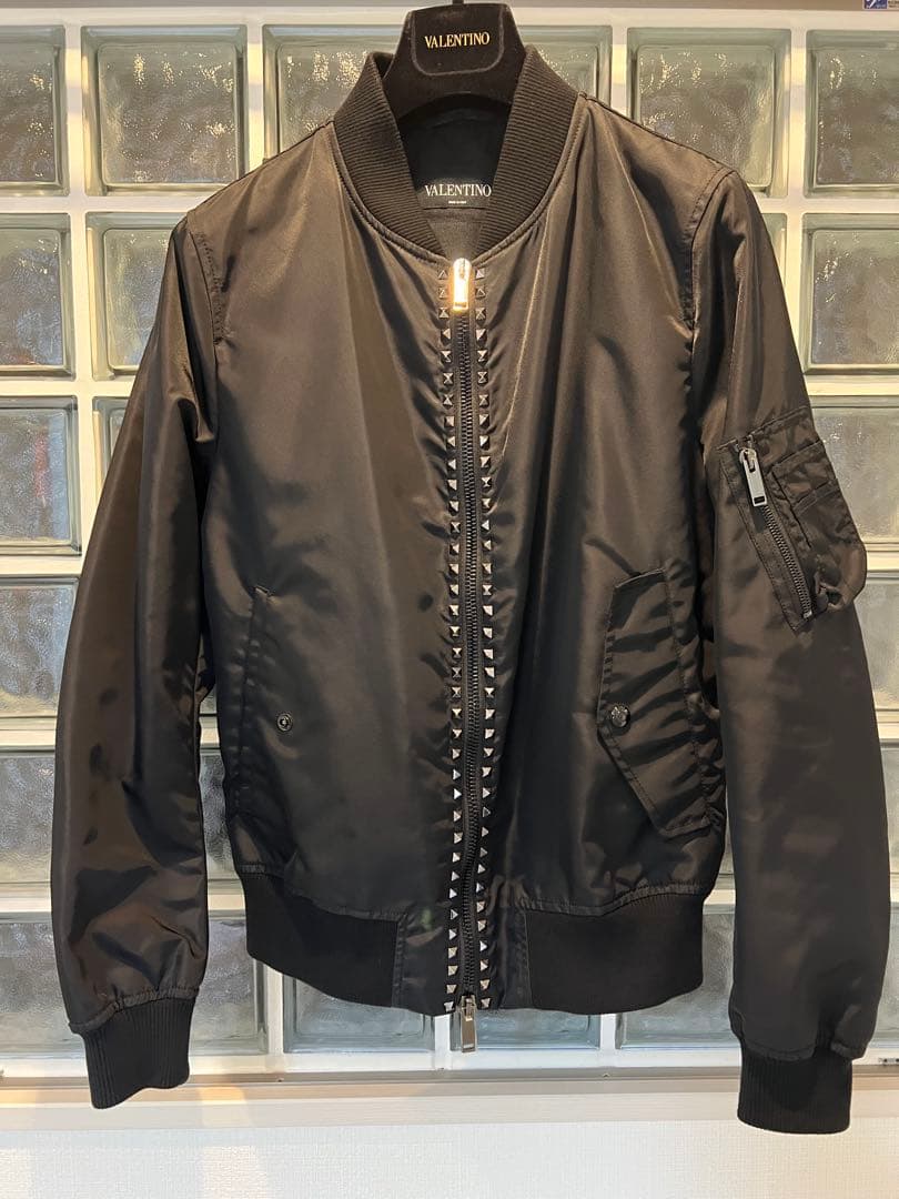 VALENTINO スタッズ ボンバージャケット ブルゾン