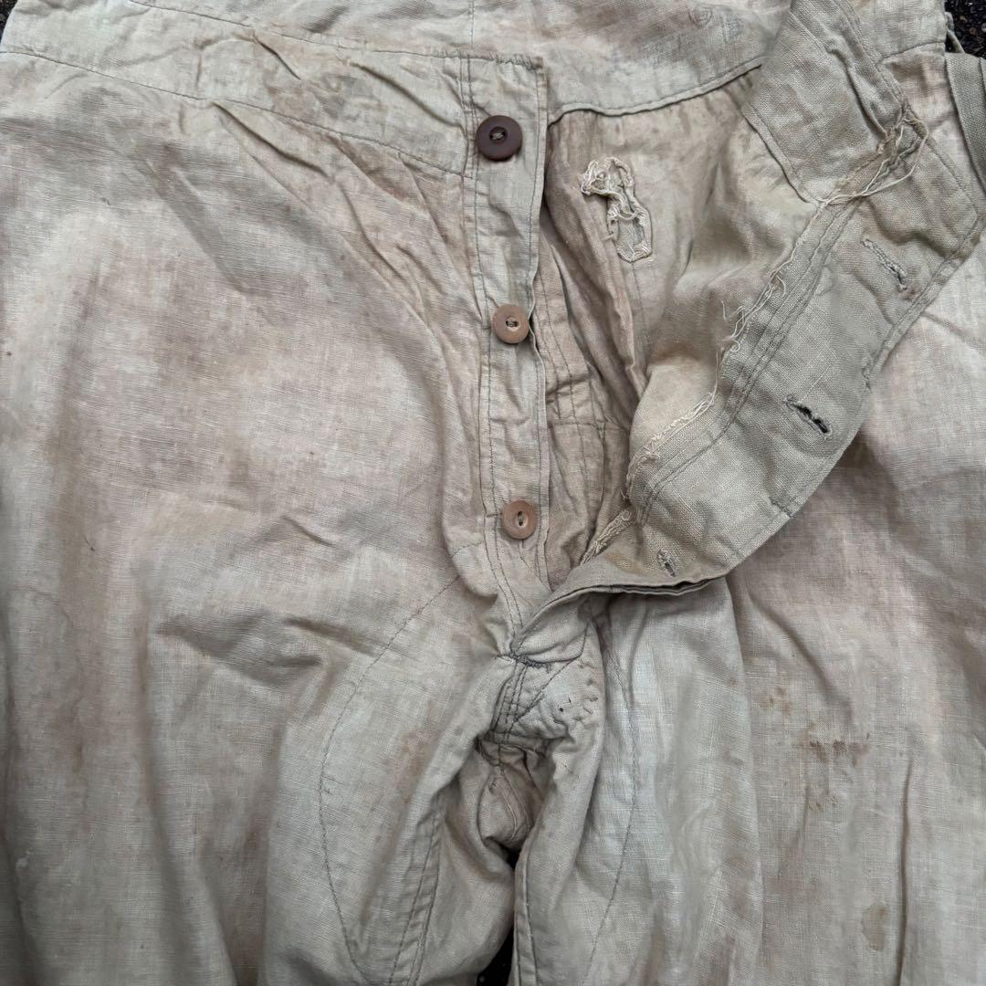 40s〜50s Japan vintage 大日本帝国海軍 パンツ　襤褸