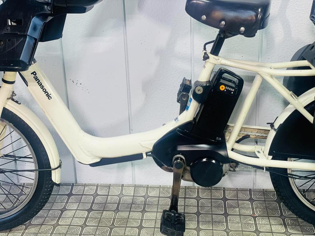 《PANASONIC》20インチ子供乗せ電動自転車ギュットアニーズ2985