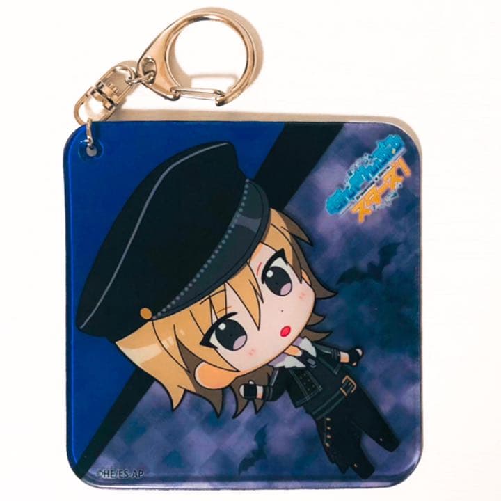 あんスタ【零＆薫＆晃牙＆凛月】カラオケの鉄人★ふにふにコースター型ストラップ