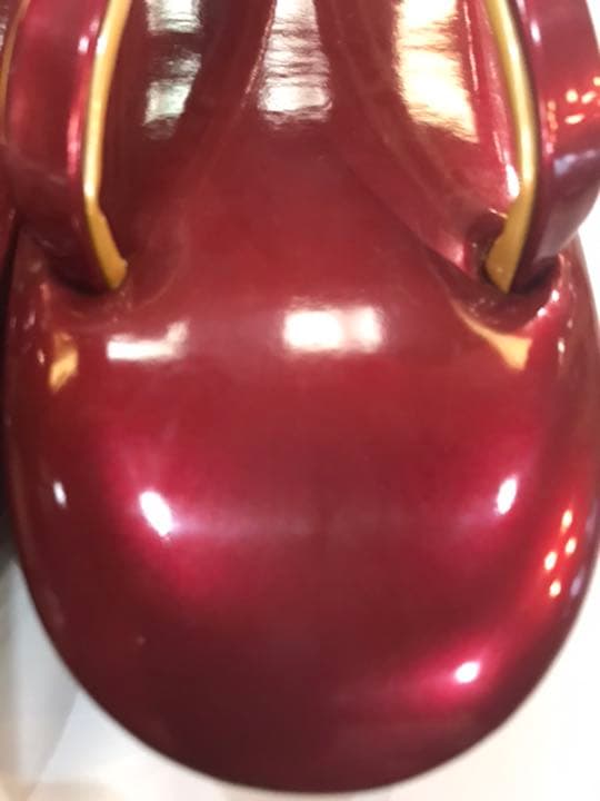 草履バックセット　サイズLL　未使用品　赤/黄