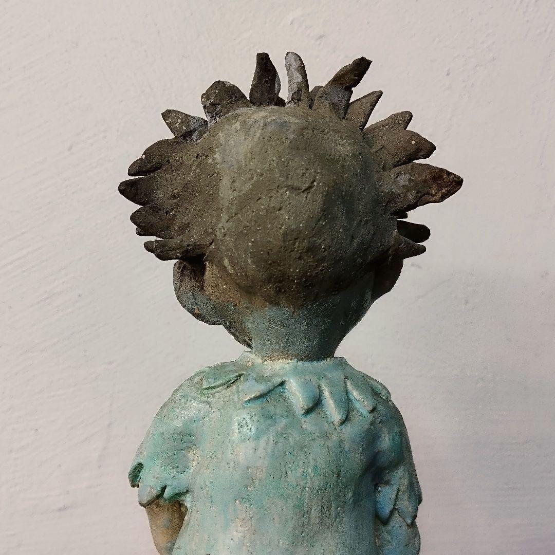 【結城美栄子】陶人形 作家もの