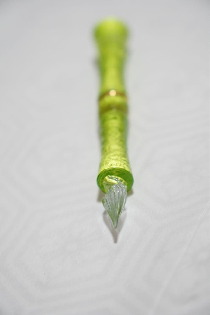 Glass Studio TooS TAKETORI スリム 百華 若草色