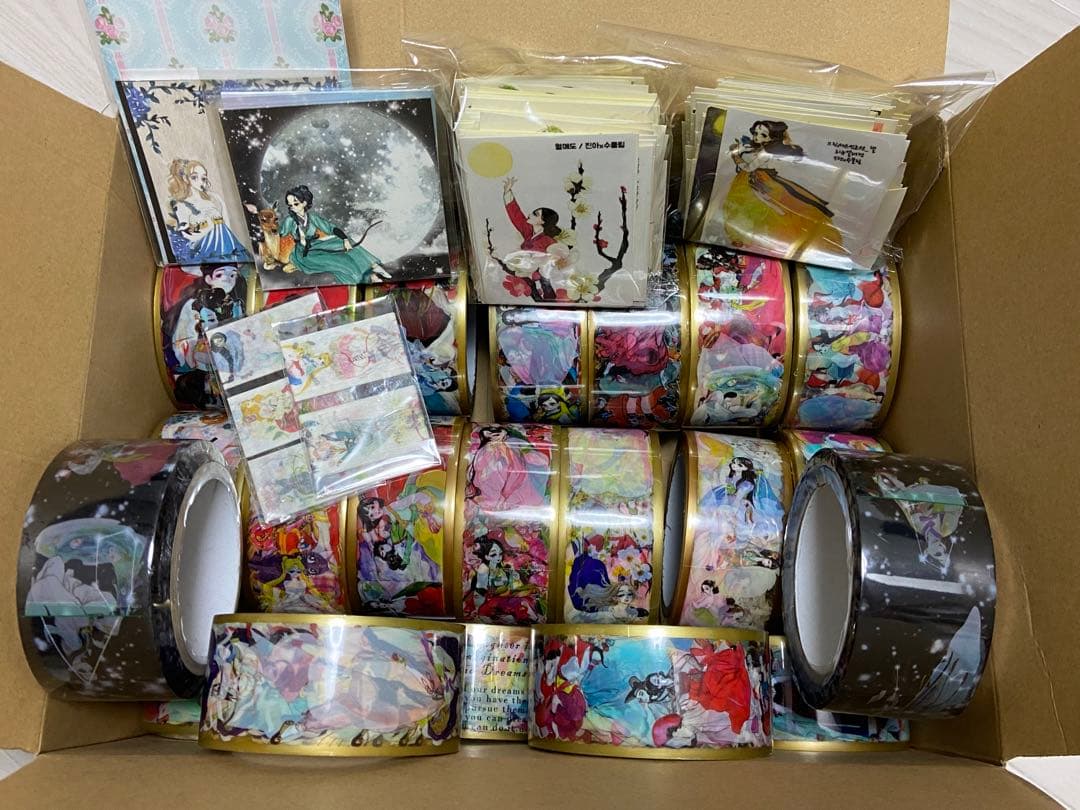 【レア】海外作家　人物ステッカー　oppテープ 紙もの　まとめ売り　オマケつき