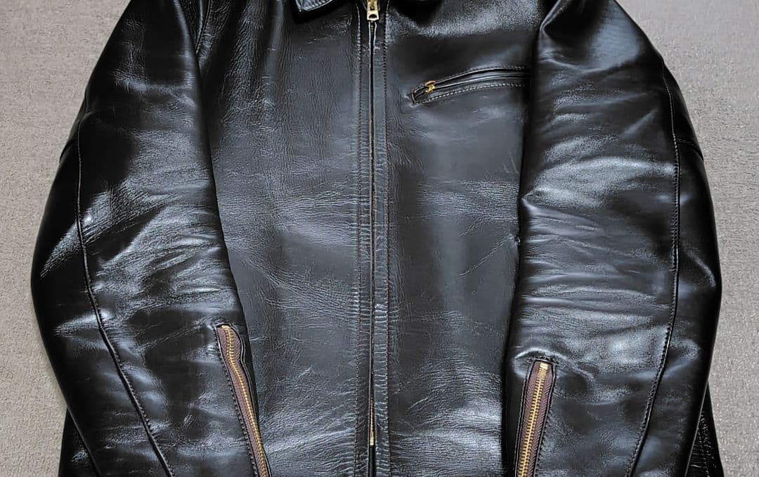 ワイツーレザー ヴィンテージホースライトシングルライダース(PR-65)