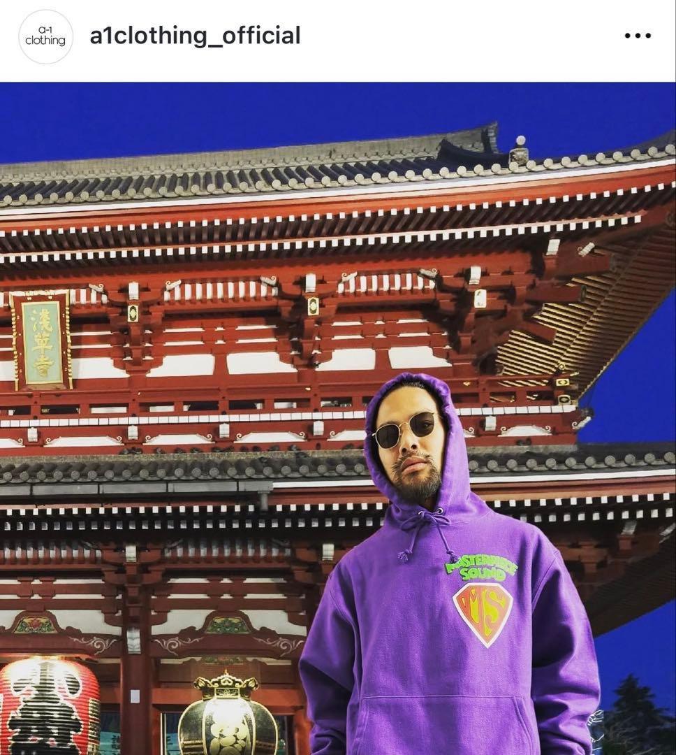 トップス \"MASTERPICESOUND\" RASTA LOGO HOODIE