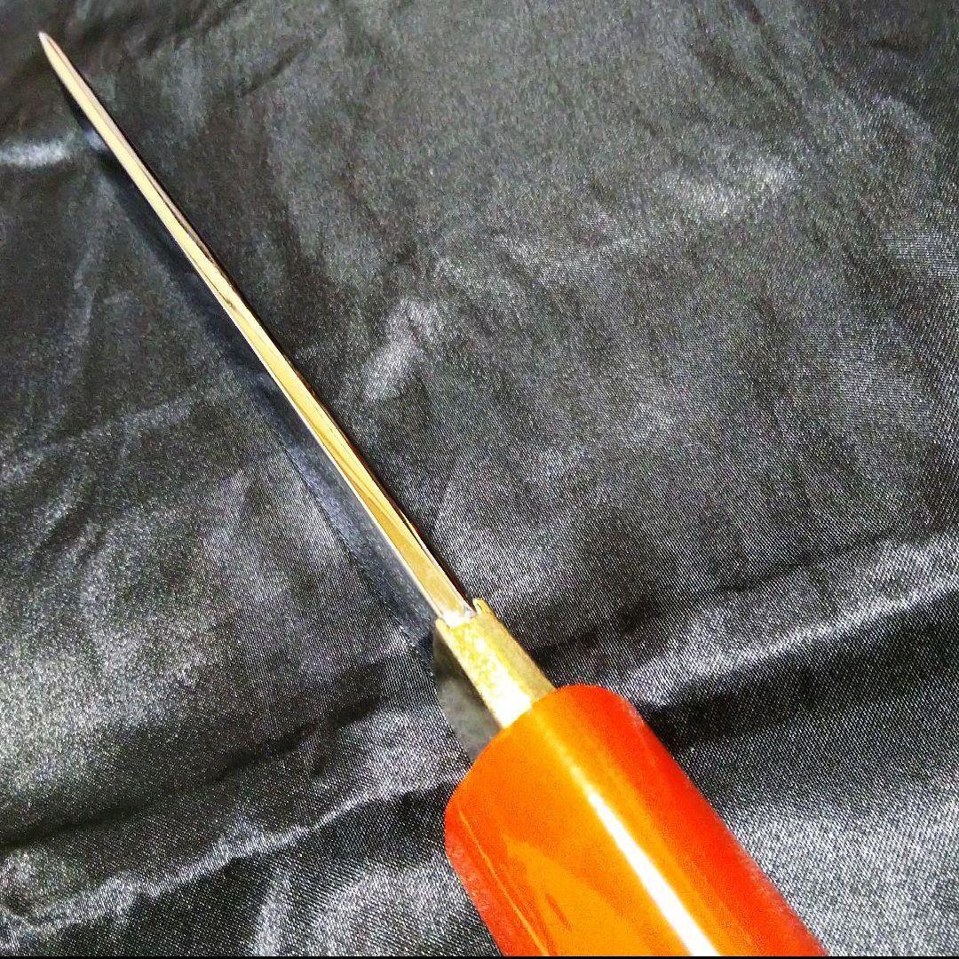 模造刀★『短刀』★珍しい朱塗り／懐刀★ 朱呂 錦 ★２本限定品★説明文読