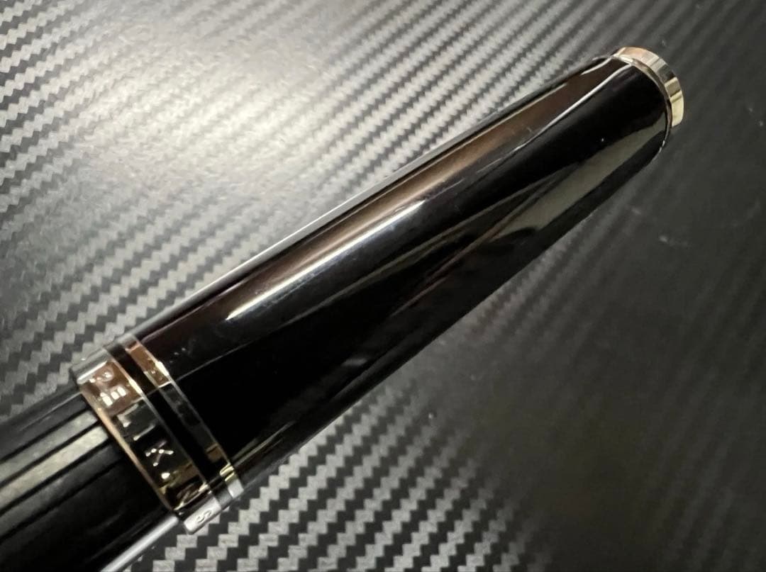 未使用に近い ペリカン スーベレーン M805 万年筆 シュトレーゼマン M