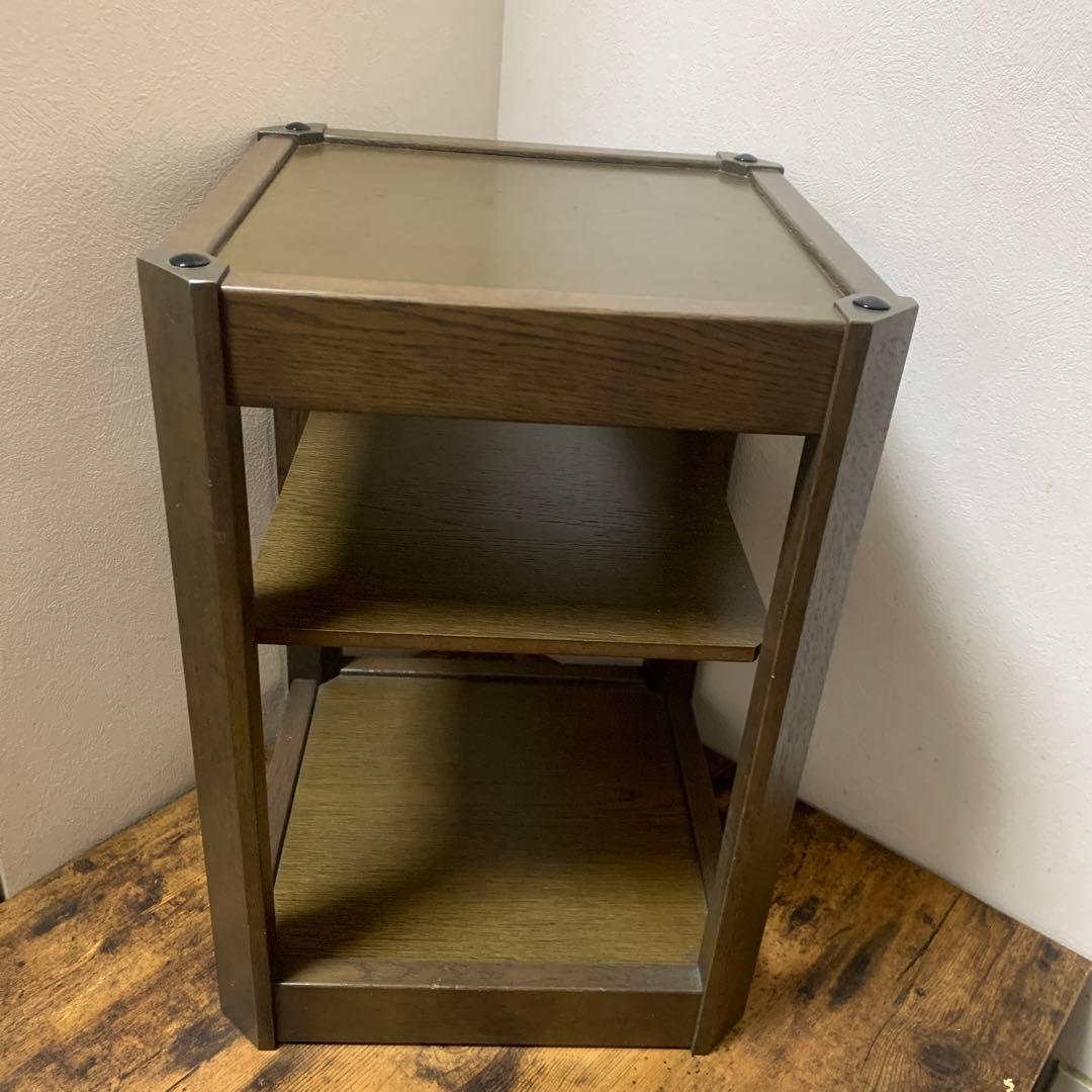 カリモク　サイドテーブル　花台