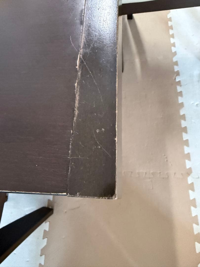 ダイニングテーブル 5点セットダークブラウン　インテリアコア※取りに来れる方優先