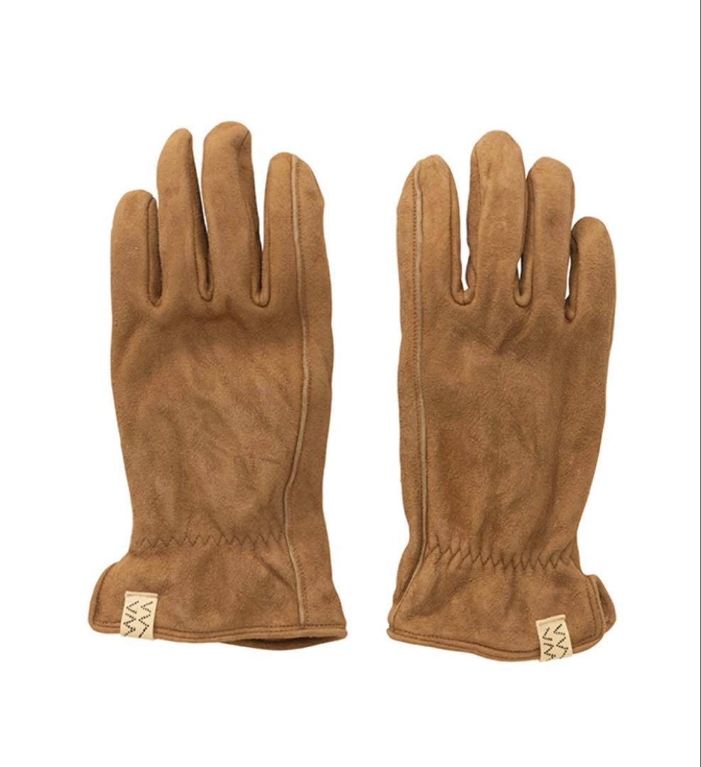 2025 VISVIM SUEDE GLOVES CAMEL 手袋