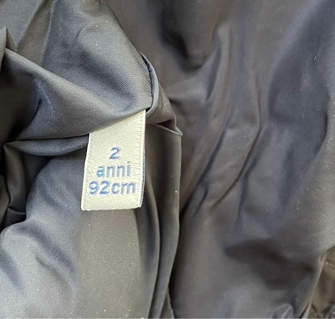 【モンクレール】2ans 92cm 裾フリルダウンコート