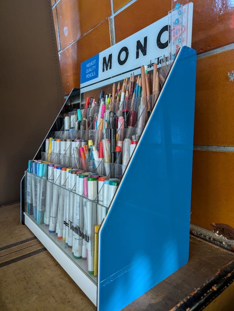 【お値下げ】Tombow　トンボ　ペンスタンド　店舗什器