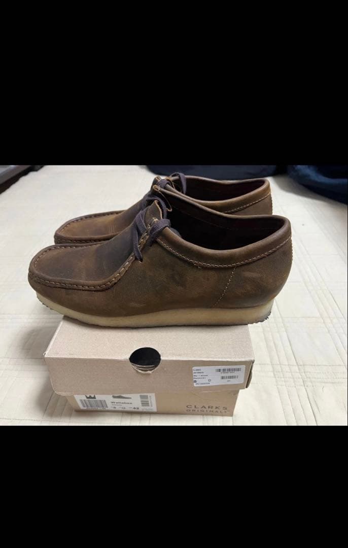 Clarks wallabee クラークス ワラビー beeswax