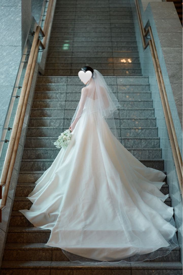 【りんご様】ベール キラキラ チュール シフォン ラメ ベールダウン 結婚式