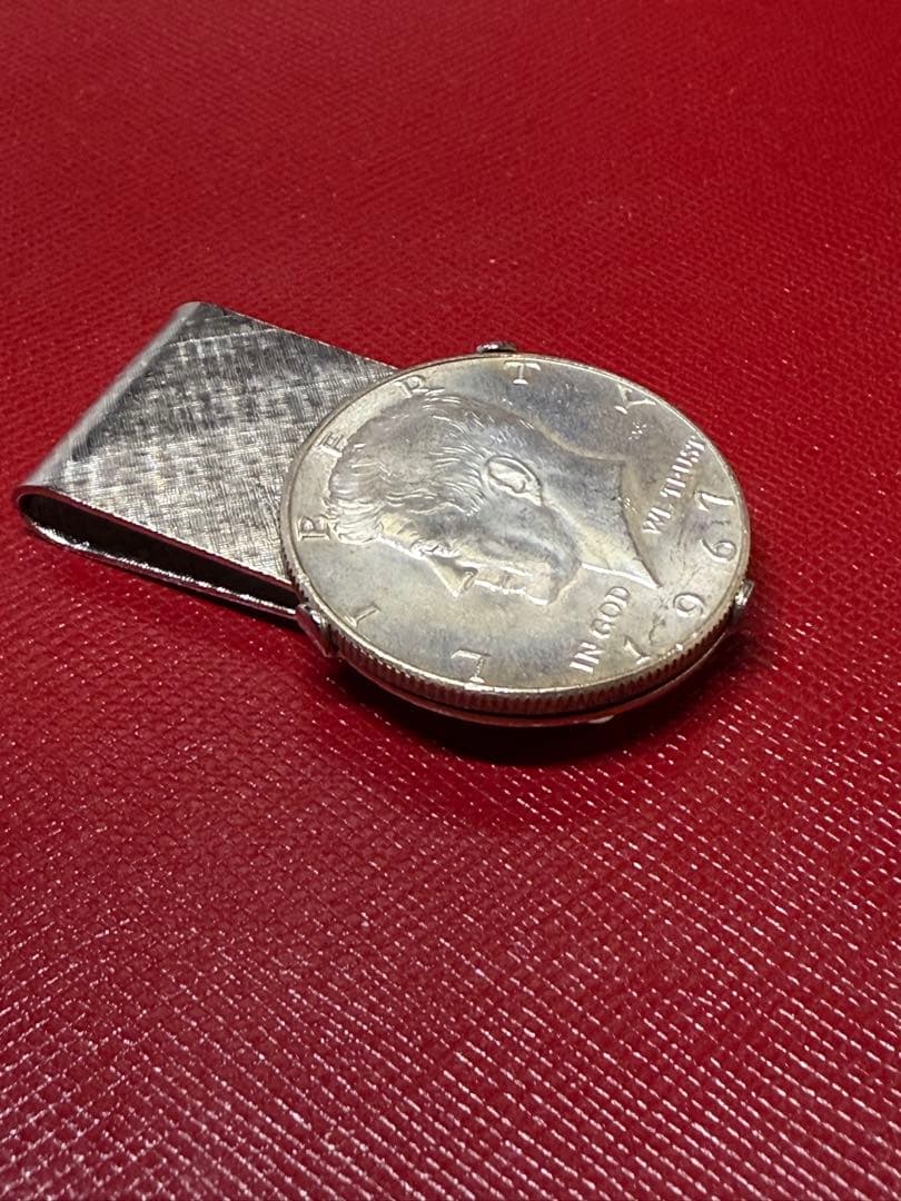 1967年 ジョン・F・ケネディ ハーフダラー　クリップ