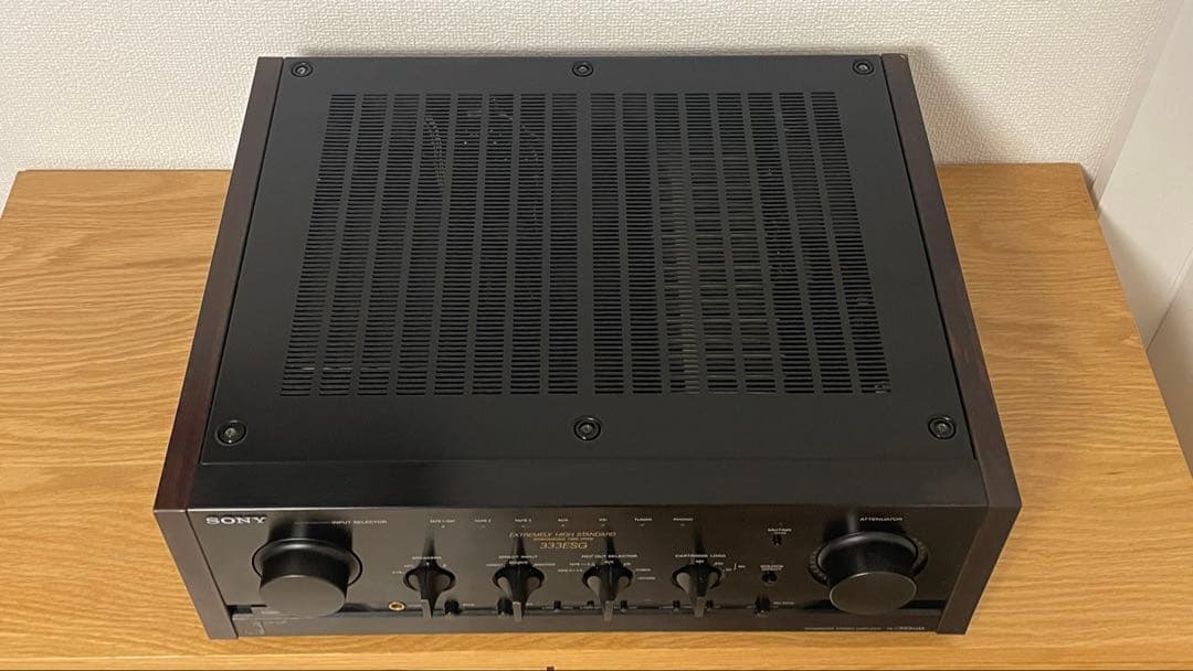 【動作品】Sony TA F-333ESGプリメインアンプ
