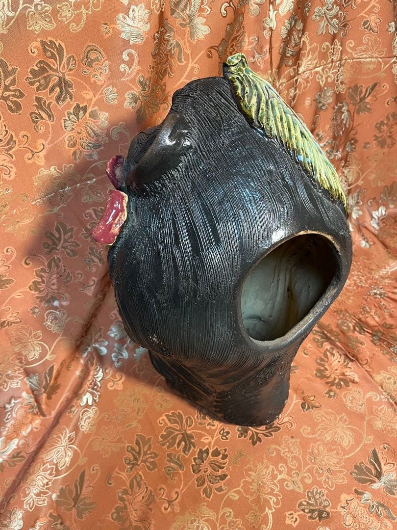 信楽焼　メスダヌキ　めすだぬき　たぬき