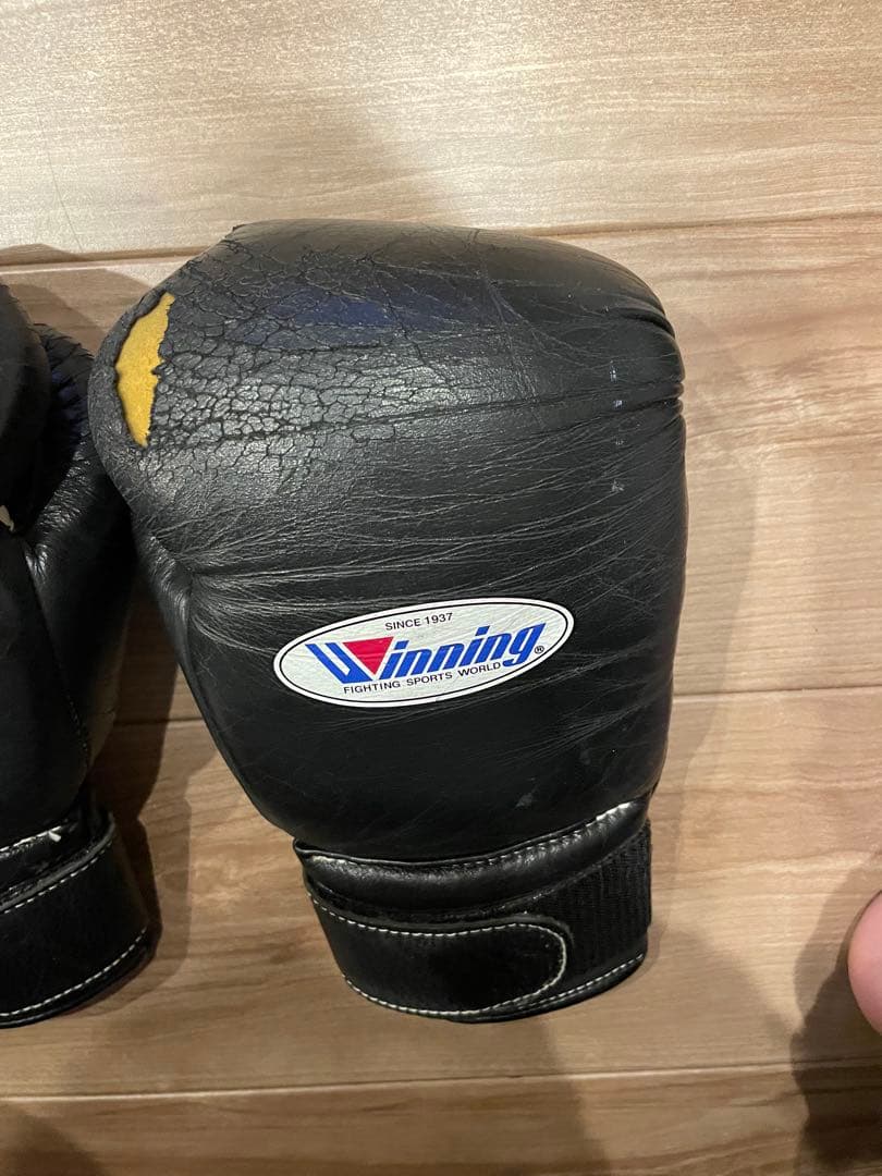 Yamamoto_no Winning ボクシンググローブ 14 oz 黒