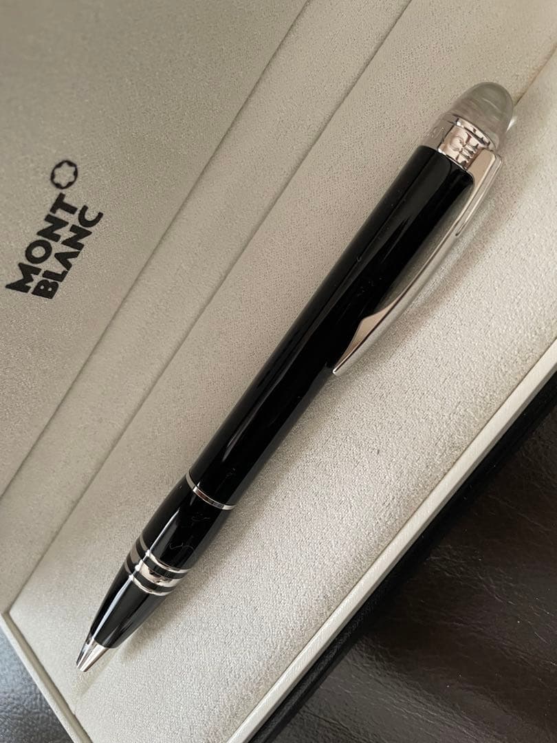 ◾️モンブラン◾️スターウォーカーボールペン◾️ミッドナイトブラック◾️新品リフィル付属