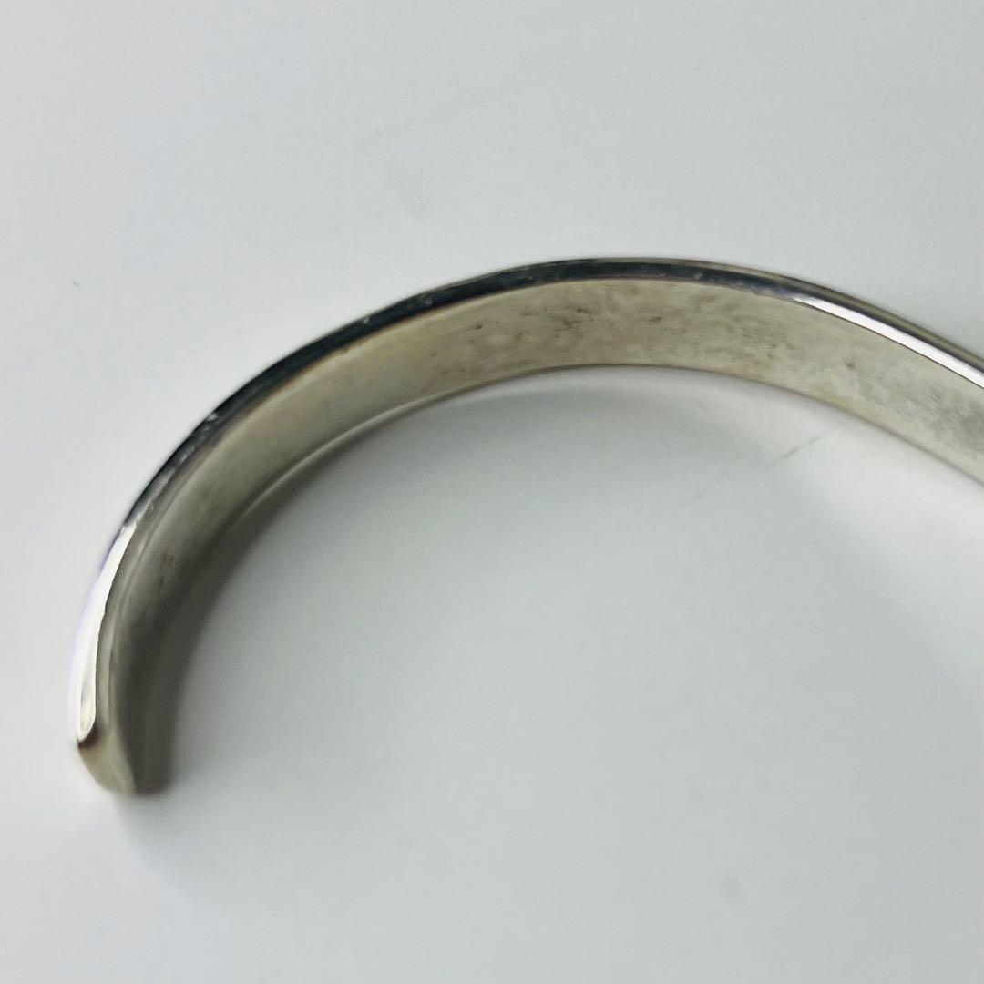 Navajoナバホ族Bruce MorganバングルブレスレットSterling