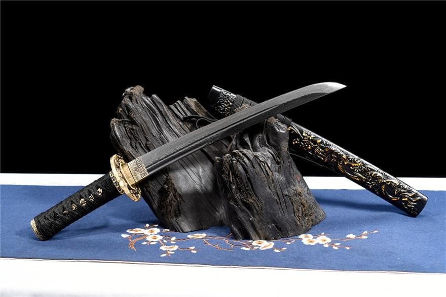 紋鋼小烏丸『玄影』日本刀 模造刀 居合刀