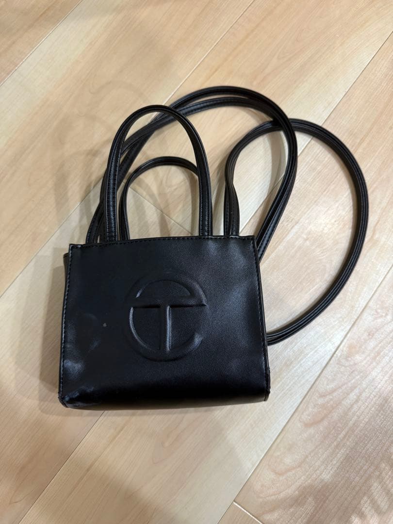 【値下げ】テルファーtelfar ショルダーバッグ ブラック