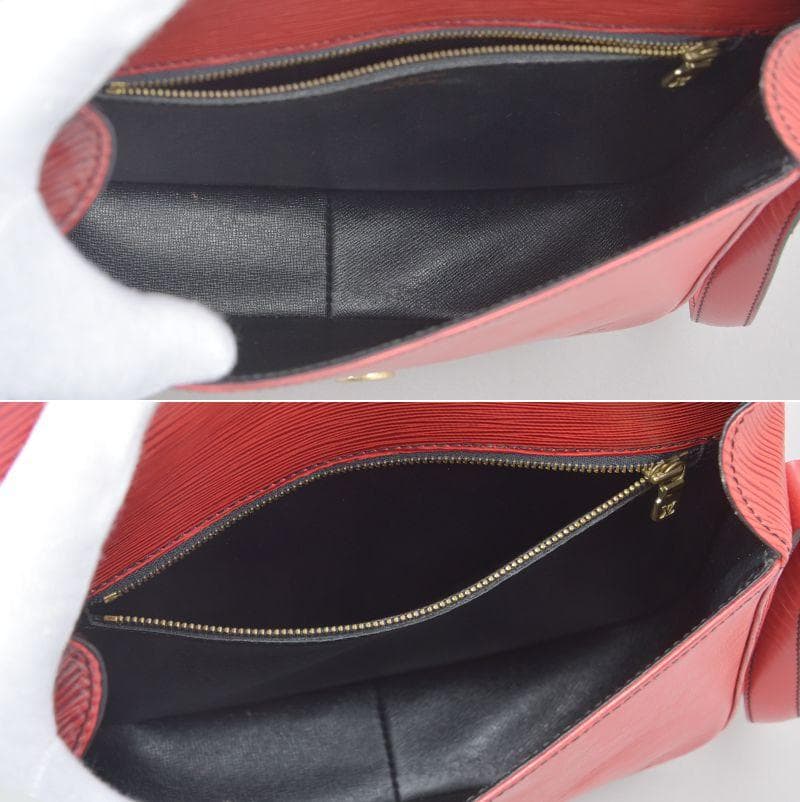 美品◇ルイヴィトン サンクルー ショルダーバッグ M52197 エピ レザー 赤