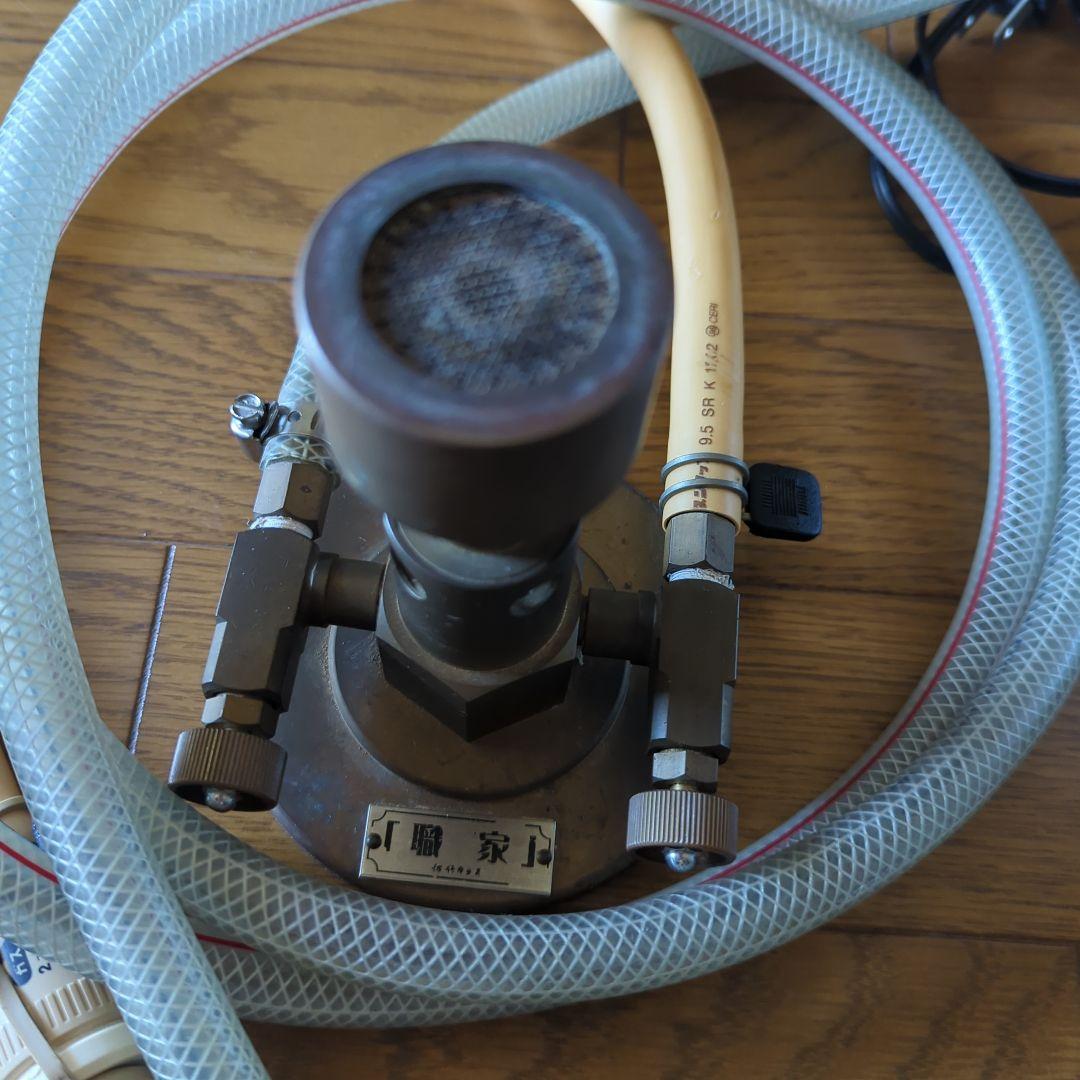 バーナーワーク用。 エアバーナー、エアポンプのセット