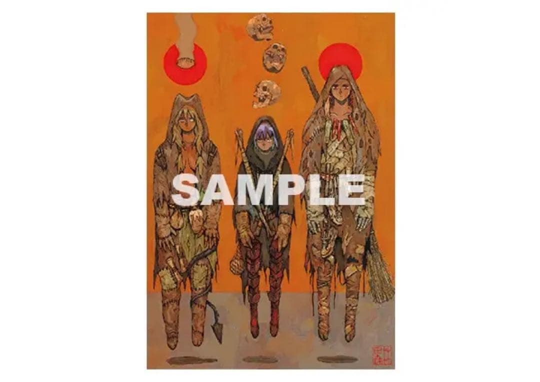 ドロヘドロ　キャンバスアート　エビス　ニカイドウ　ノイ