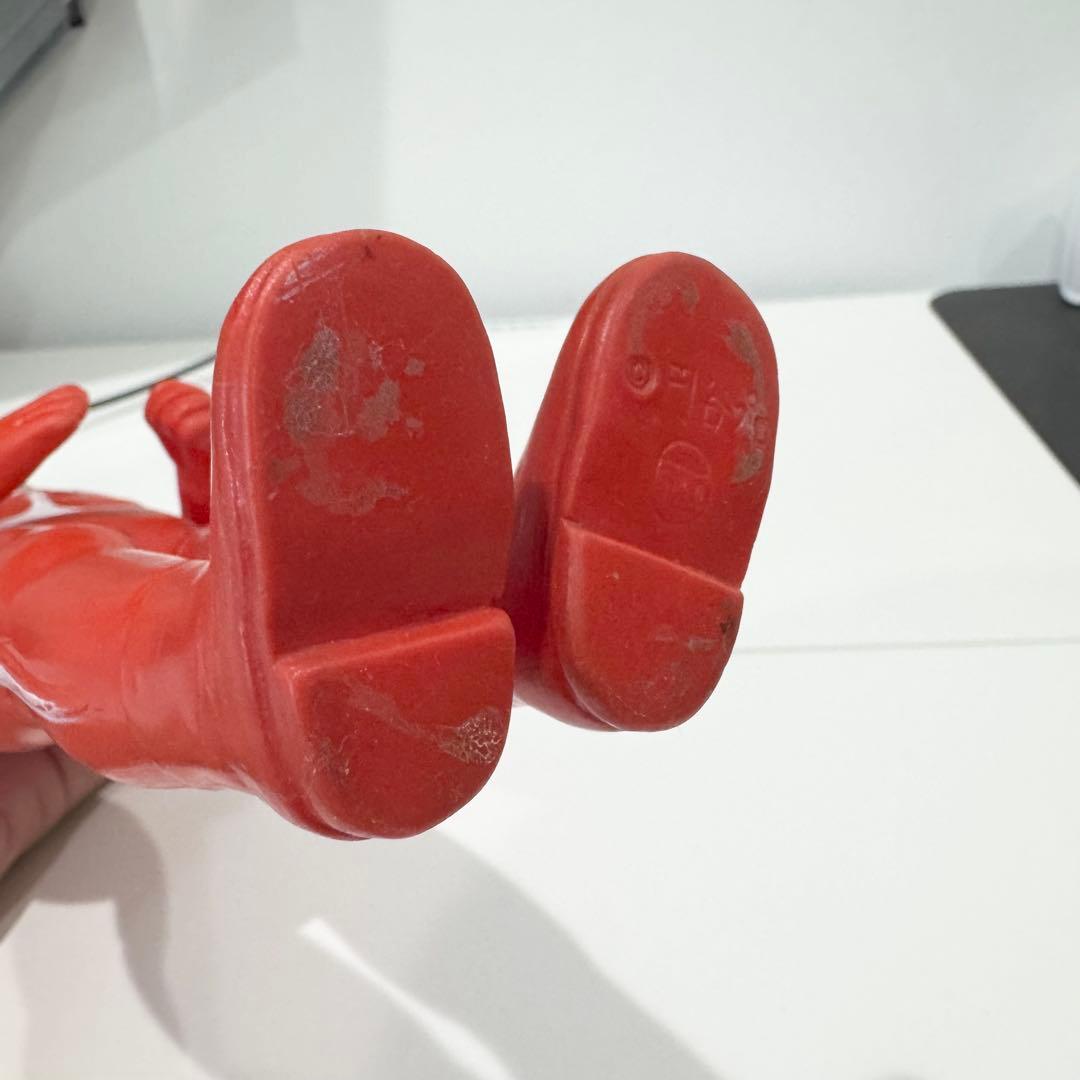 【珍色】ウルトラセブン 大サイズ ソフビ マルサン 当時物