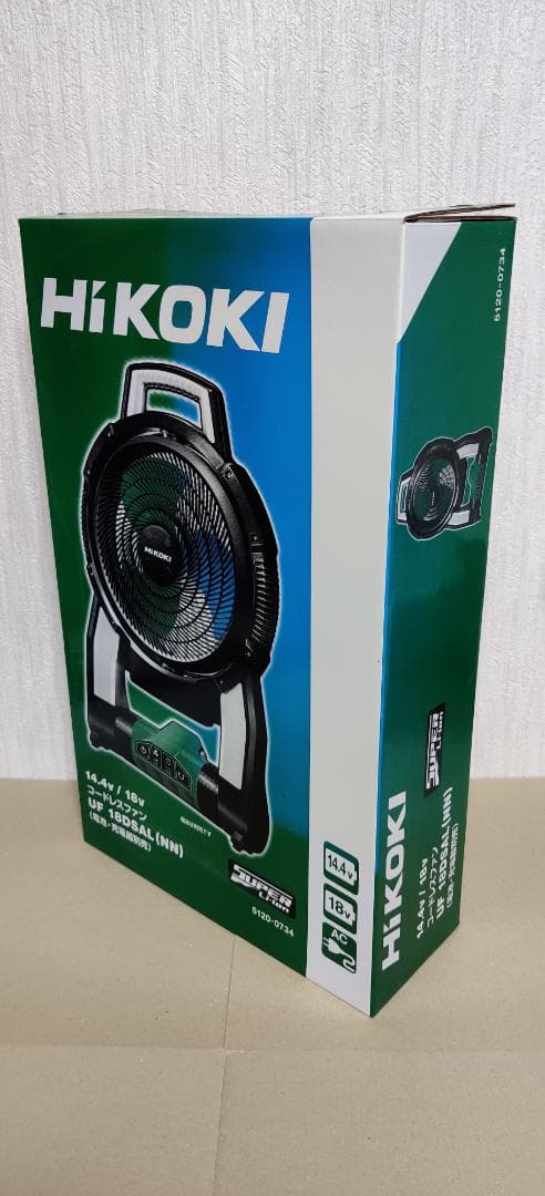 ハイコーキ コードレスファン 扇風機 UF18DSAL(NN)