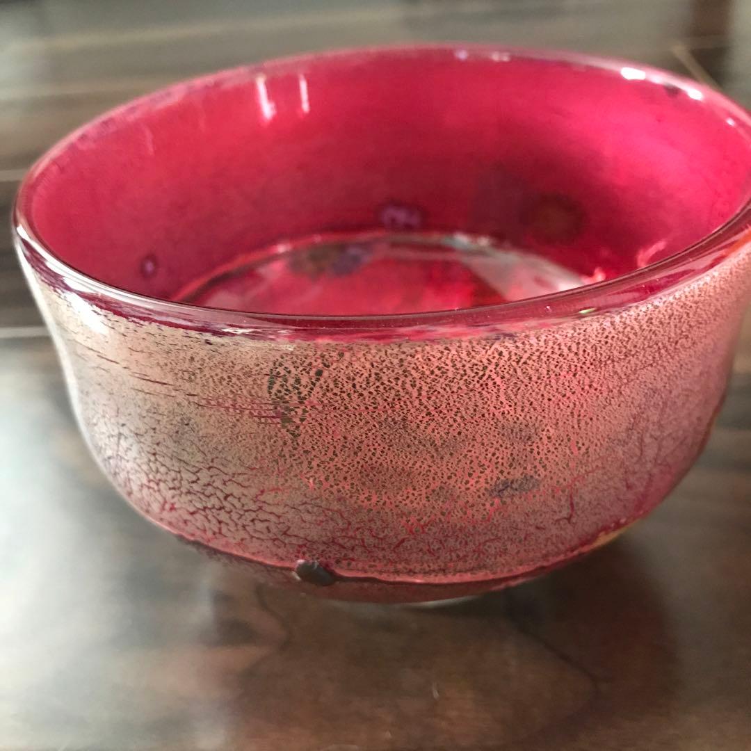 大川薫 銀継ぎ玻璃茶碗