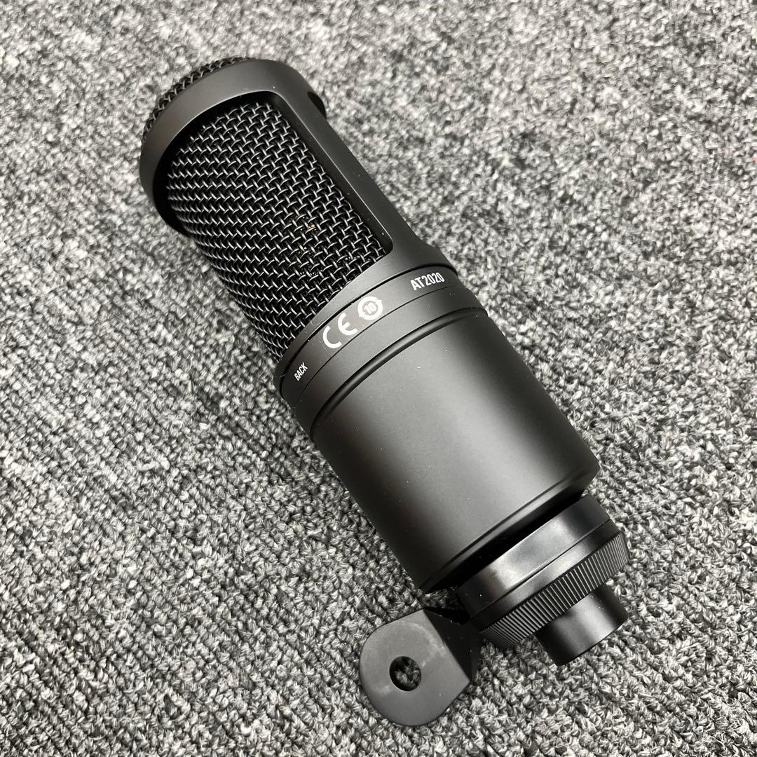 【10545】 オーディオテクニカ コンデンサーマイク パーツ欠品あり