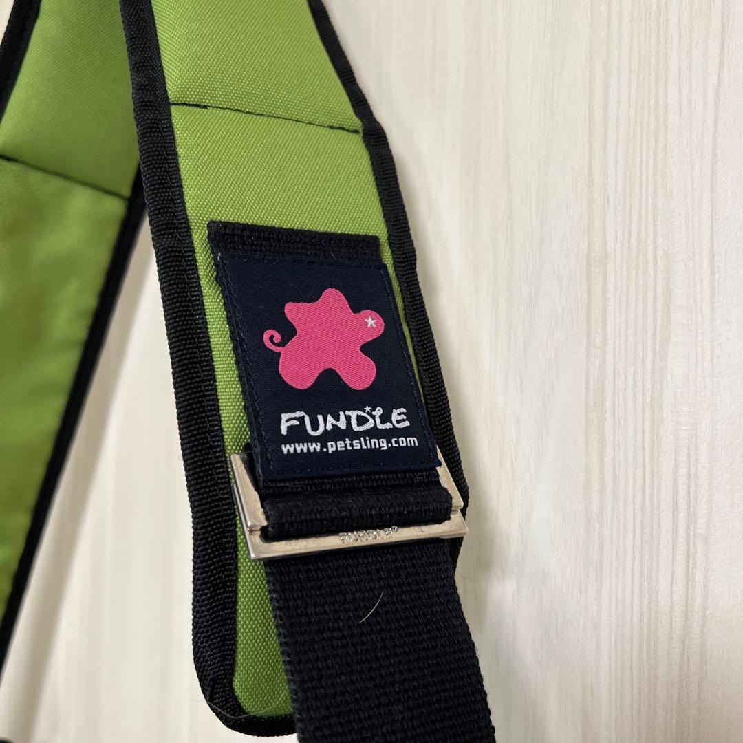 ファンドル　ペットスリング　メッシュ　キャリーバッグ　ショルダー　シースルー