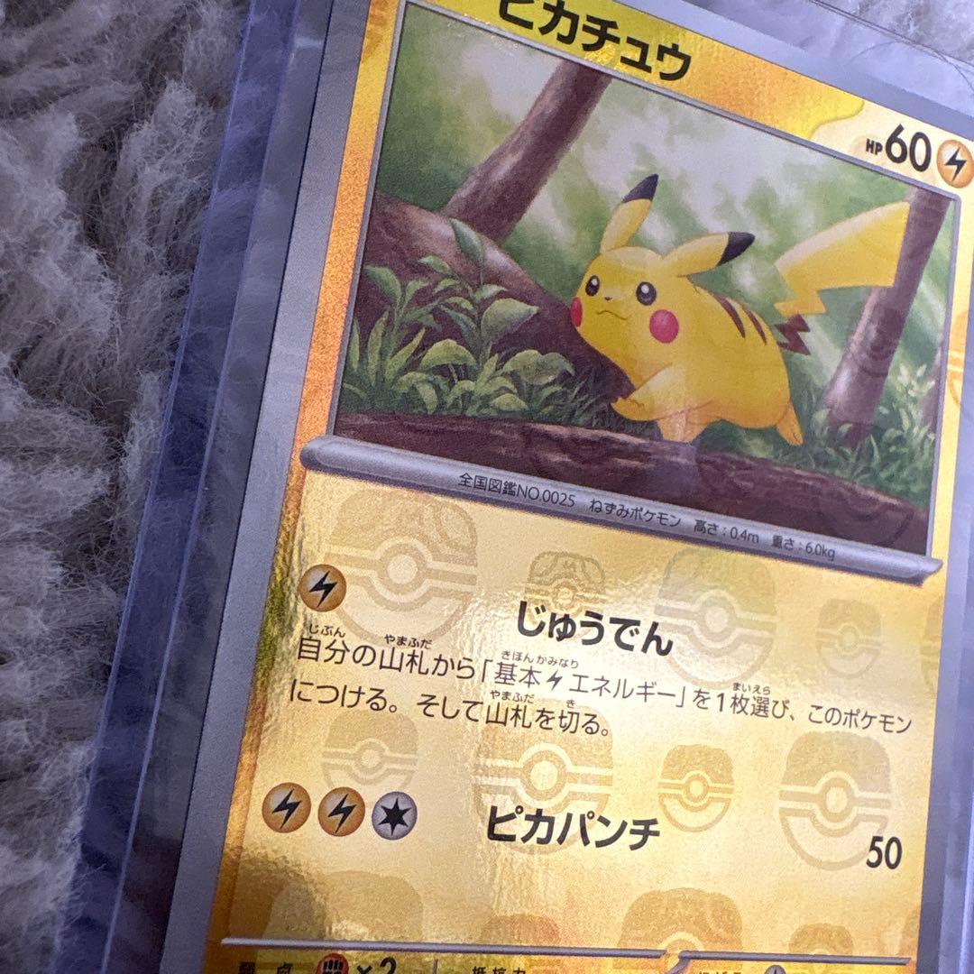 ポケモン　ピカチュウ マスターボール