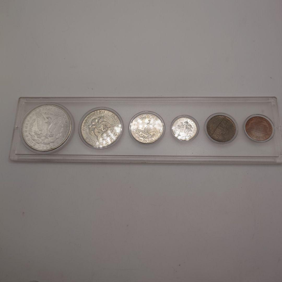 アメリカ 1900年 モルガンダラー 銀貨 リバティー 1964年 6枚セット