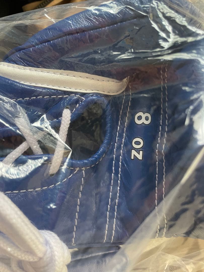 t Winning ボクシンググローブ 青 8オンス