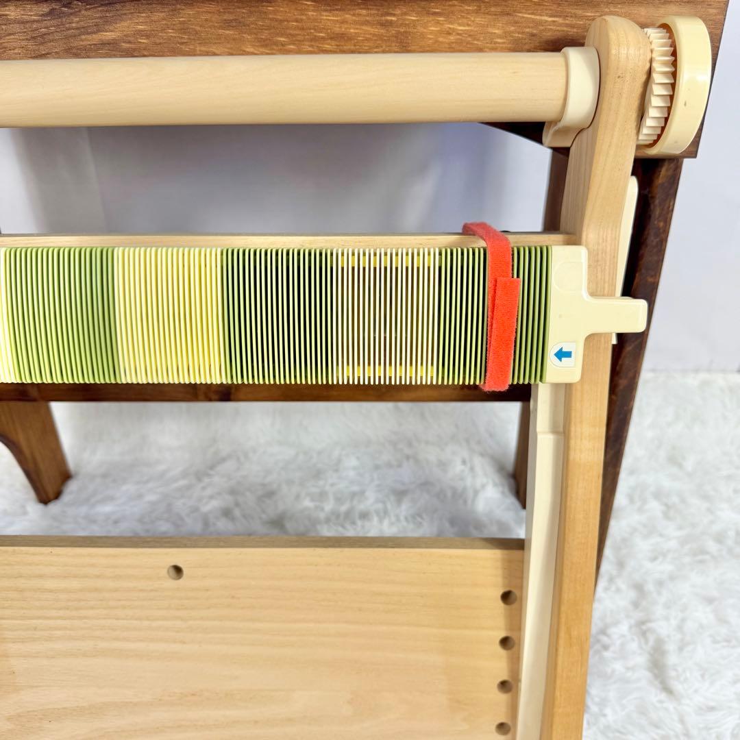 「極美品」CLOVER 卓上手織り機 咲きおり 40cm 綜絖2個付き