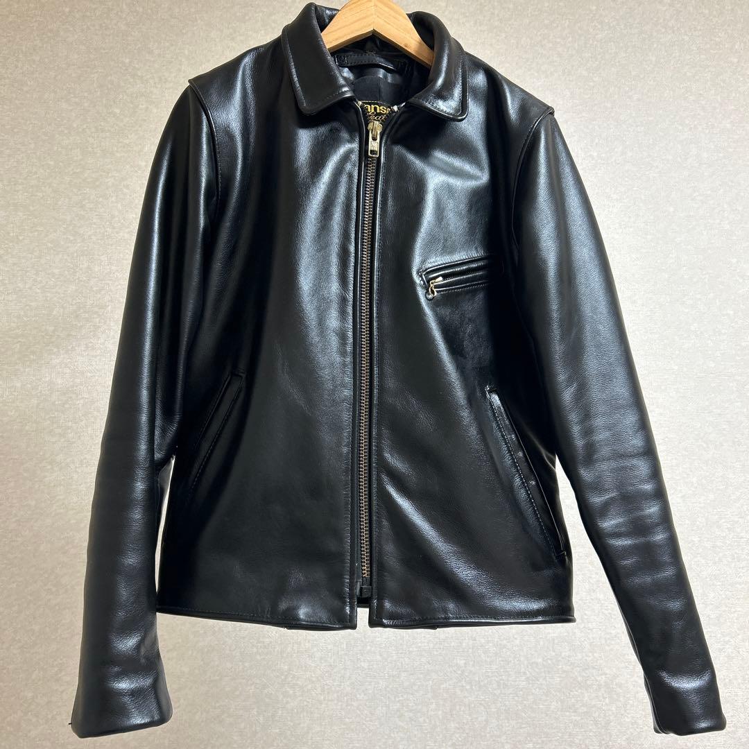 美品 VANSON シングルライダース ENFIELD メンズ 36(S)